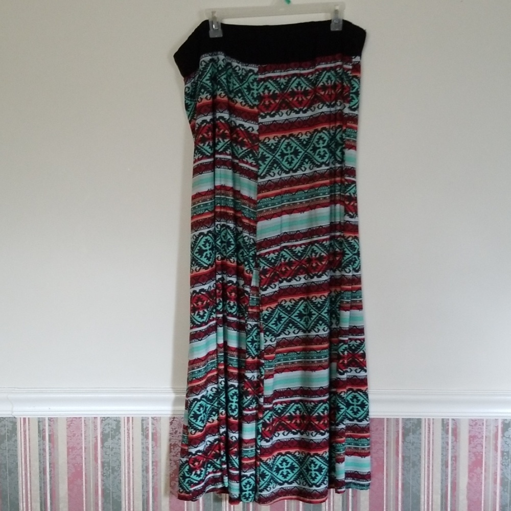 Flared legs pants